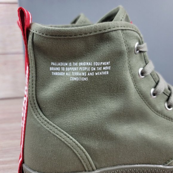NEW Palladium Pampa Hi Combat Sneaker Boots Men's Size 13 Hiking Trail Shoes - Picture 4 of 10